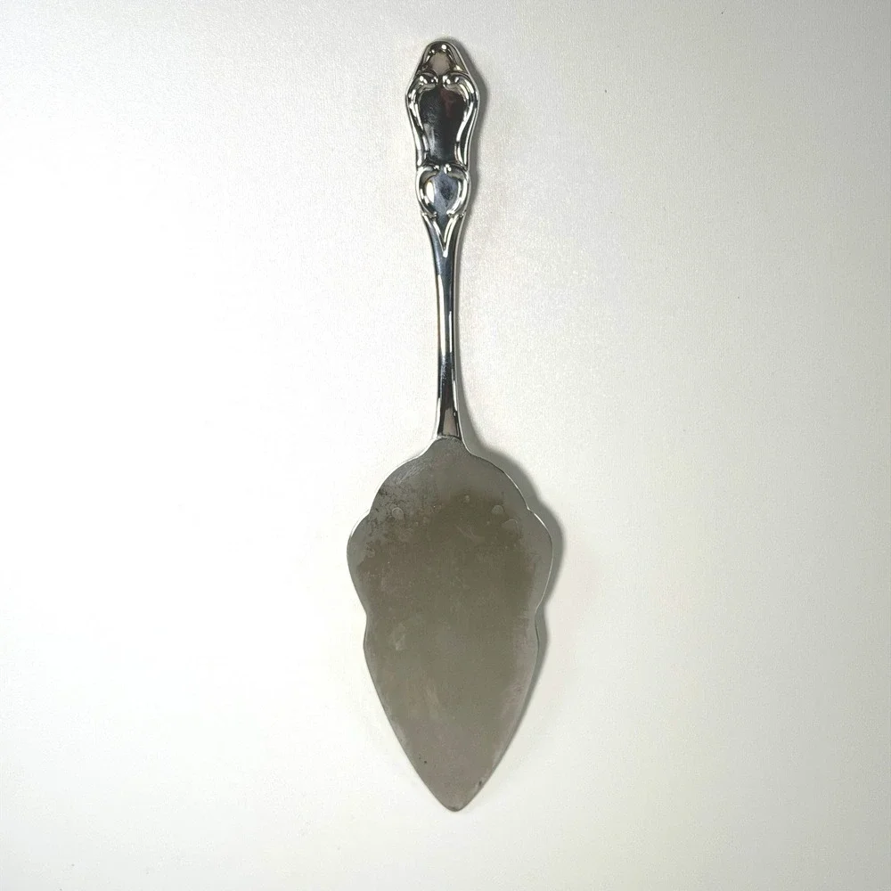 Vintage Silver Plated‎ Pie Server Happy Holidays 1999 Christmas WM A Rogers